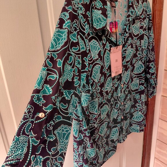 Womens blouse size 2X - Picture 4 of 7